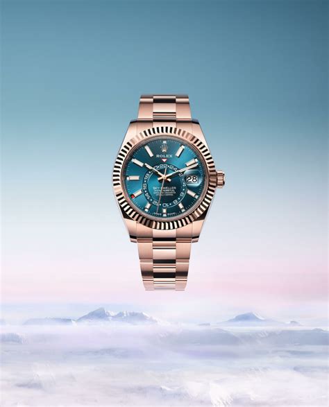 Rolex sky dweller red triangle